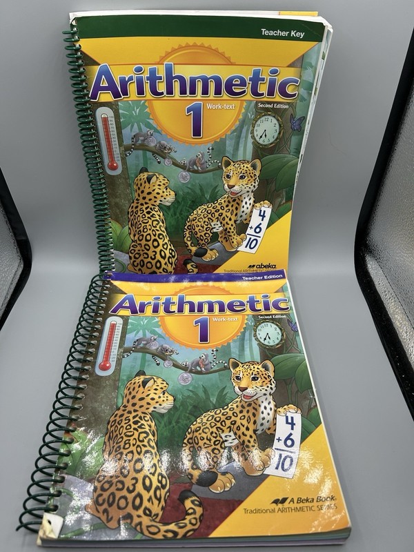 Abeka Arithmetic 1 Grade 1 Teacher Edition & Teacher Key 2nd Edition