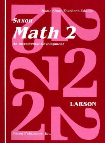 Math 2: An Incremental Development [Home School Teachers Edition] – GOOD