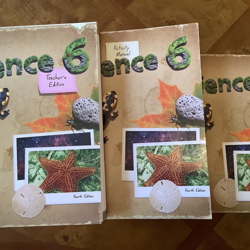 Bju Press Science 6 (Teacher’s Edition Included And Workbook)