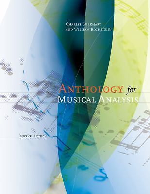Anthology for Musical Analysis, Rothstein, William,Burkhart, Charles, Acceptable