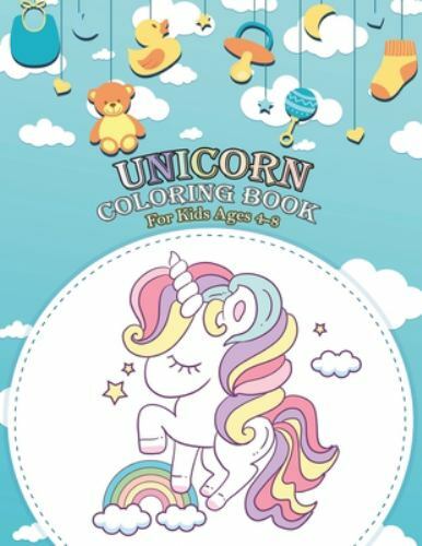 Unicorn Coloring Book for Kids Ages 4-8: Coloring Books for Kids & Toddlers (…