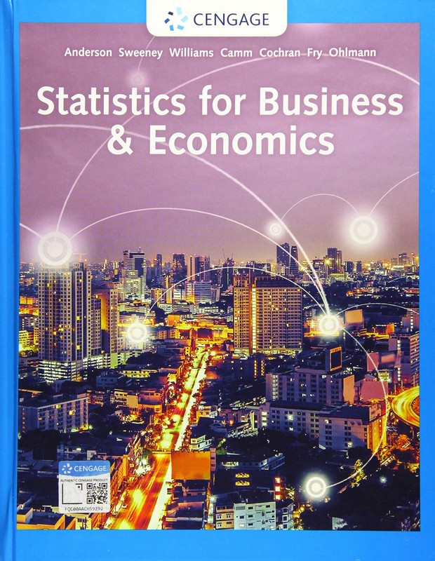 Statistics for Business & Economics – hardcover Anderson, David|Sweeney, Den…