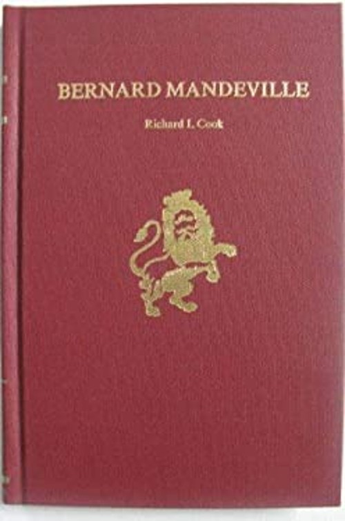 Bernard Mandeville Library Binding Richard I. Cook
