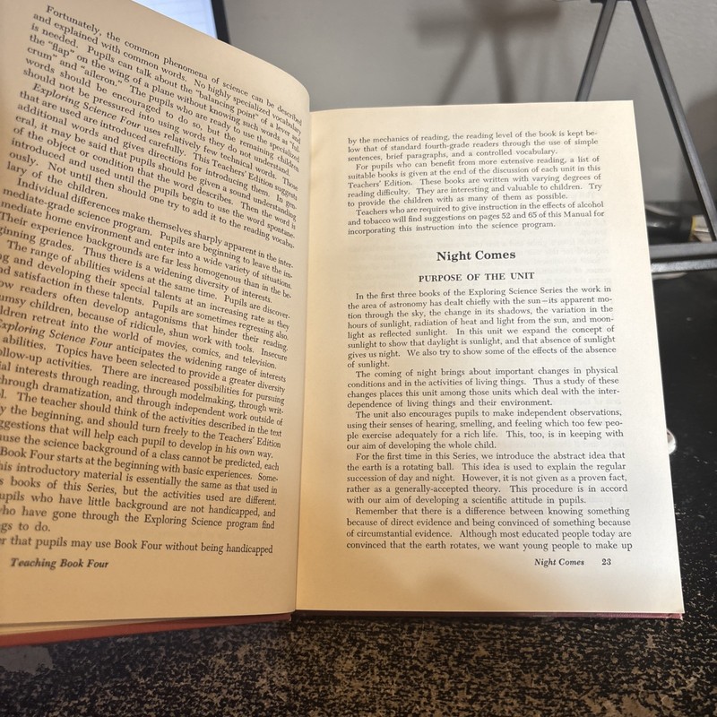 Exploring Science 4: Teachers Edition. By Thurber 1960 HC gallery