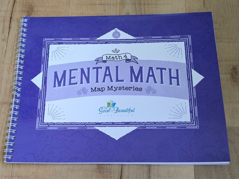 Simply Good and Beautiful Math 4 Student Book & Answer Key TGATB