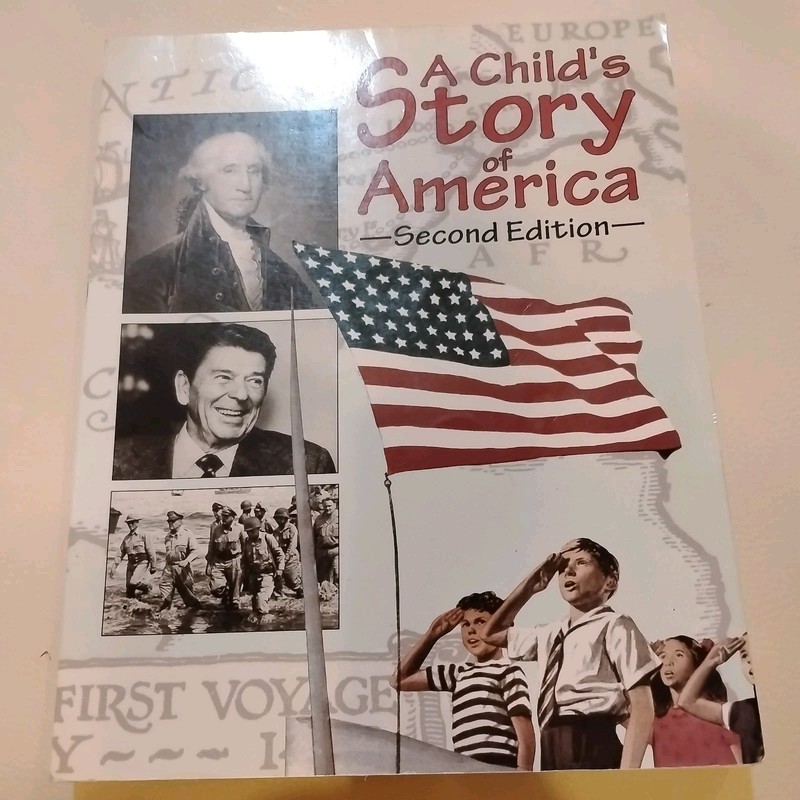 Christian Liberty Press A Child’s Story Of America 2nd Edition Homeschool Book