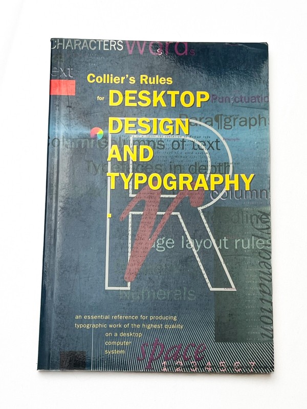 Collier’s Rules for Desktop Design and Typography – FREE SHIPPING