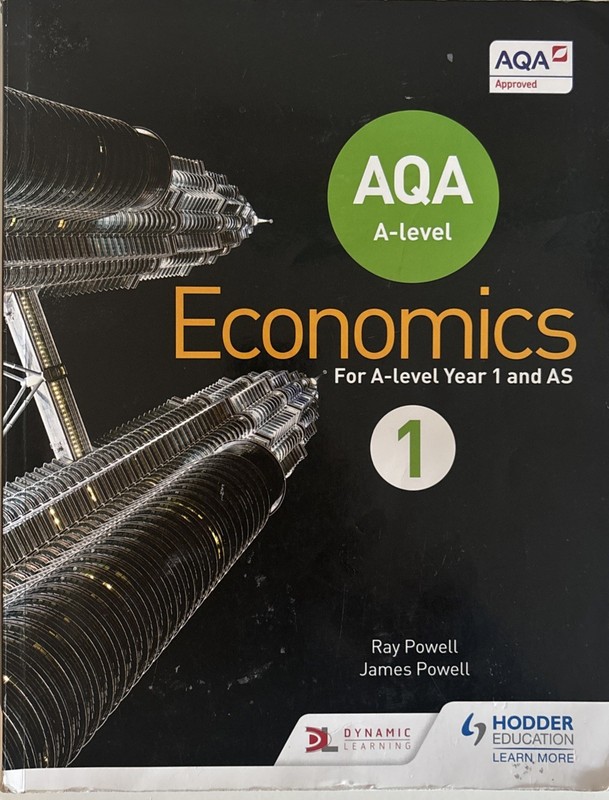 AQA A-level Economics Book 1 By Ray Powell, James Powell