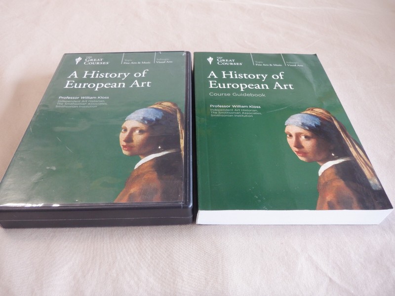 The Great Courses: A History of European Art 8 DVDs & Course Guidebook