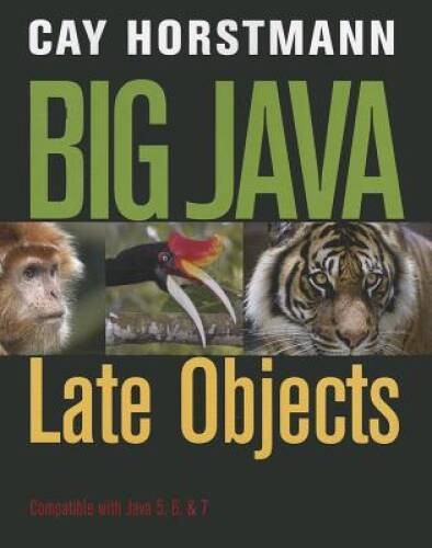Big Java: Late Objects – Paperback By Horstmann, Cay S. – GOOD