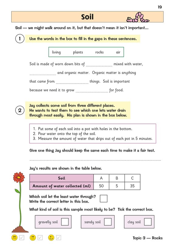 KS2 Year 3 Science Targeted Question Workbook with Answer Ages 7-8 CGP gallery